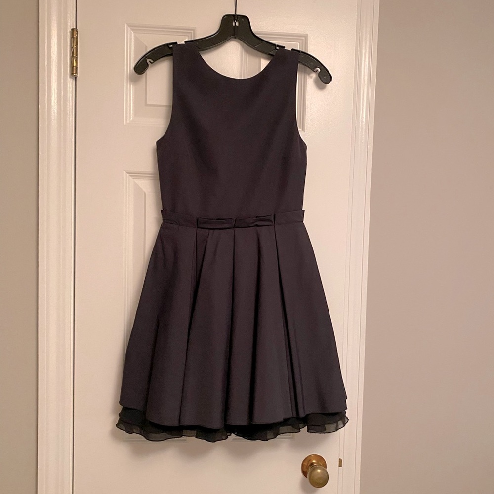 Alice + Olivia black cocktail dress